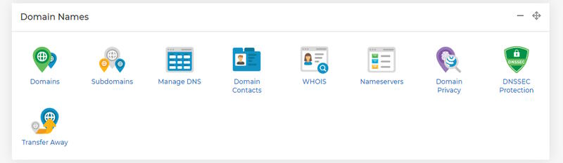 find dnssec protection in control panel
